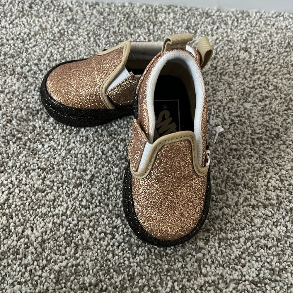 Black and Gold Vans